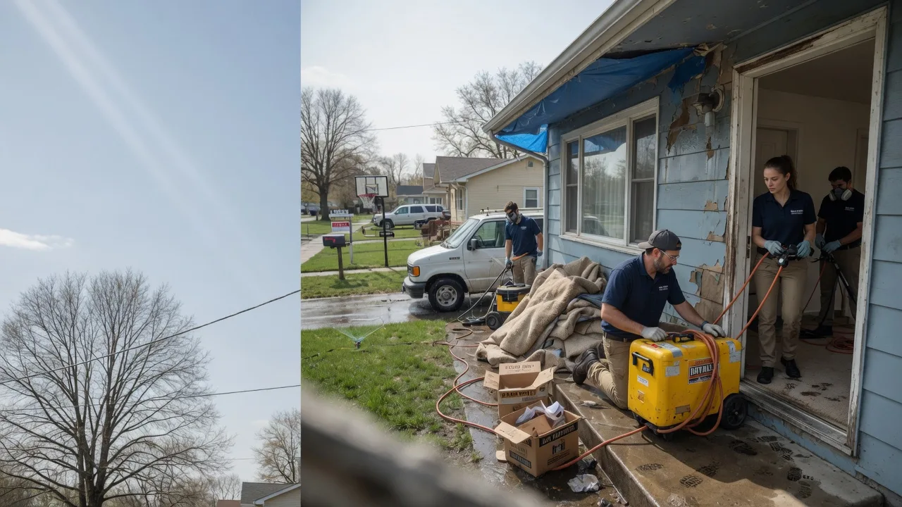 Basement Flood Cleanup in Alligator, MS near me